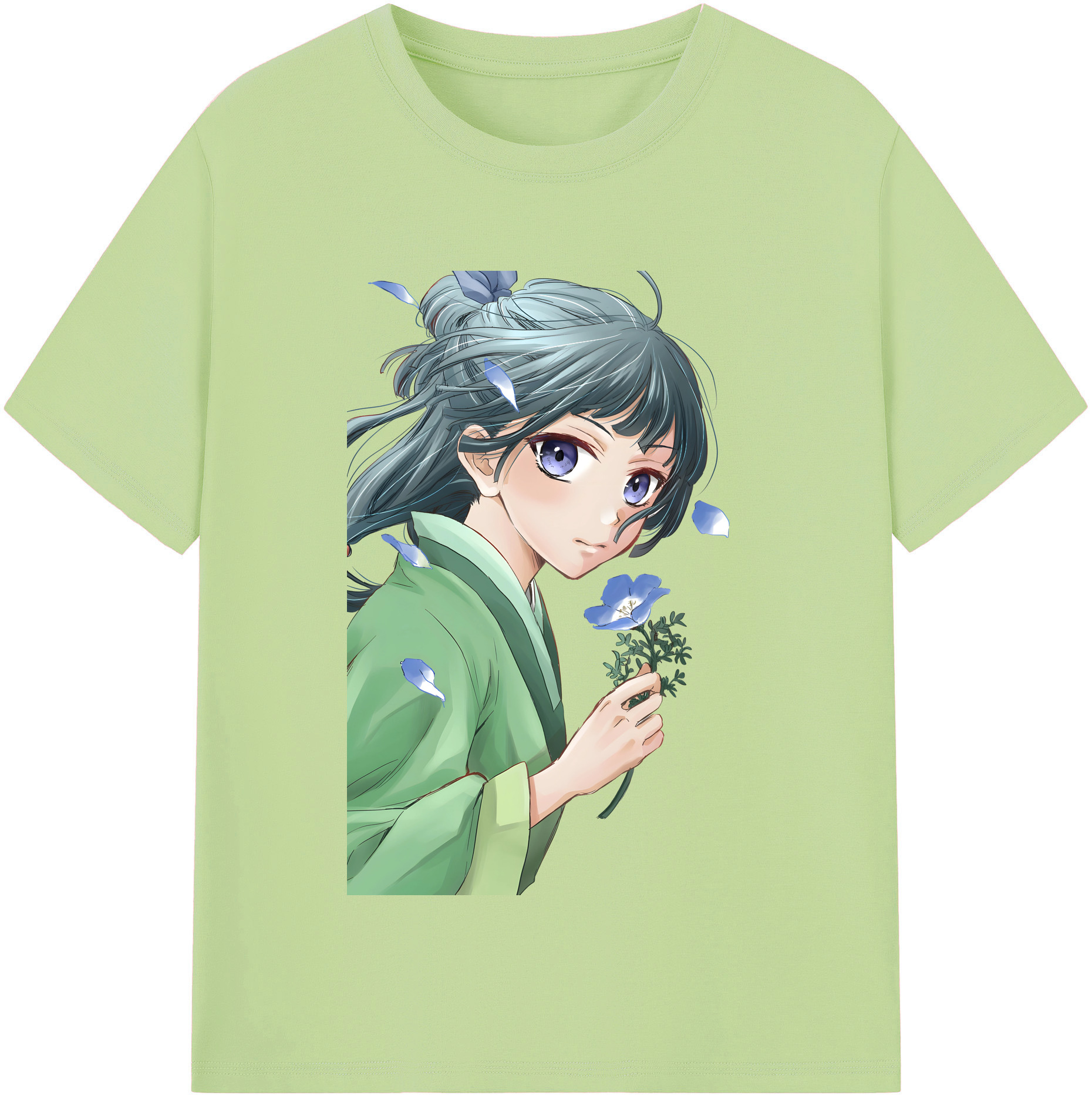 （画像用） 薬屋のひとりごと The Apothecary Diaries 綿100％半袖Tシャツ（フロントプリント）